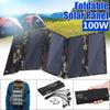 100W 5V USB Solar Power Bank Solar Cells Waterproof Solar Battery for Outdoor Camping Hiking ChargerFoldable Solar Panel Kit