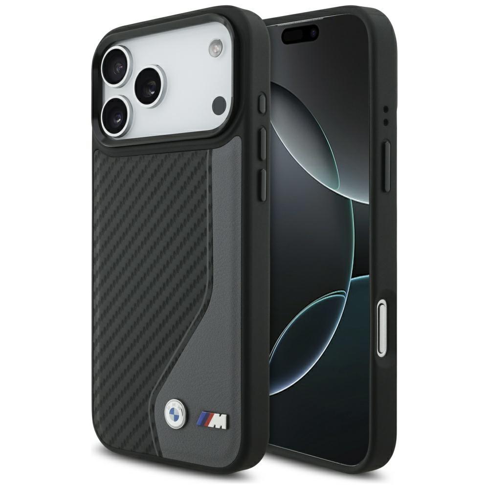BMW M Carbon Logo MagSafe Case for iPhone 17 Pro Max Anthracite