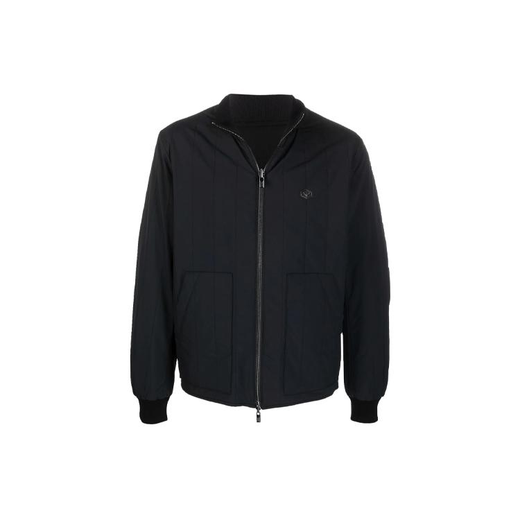 EMPORIO ARMANI Logo Plaque Bomber Jacket 8N1BQ4-1NZDZ-0999