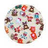 100pcs Mini Pizza Set Miniature Christmas Decoration Kitchen Doll House Resin Crafts Accessory