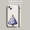 Чехол для телефона 'Рождественская елка Новый год' для iPhone 16 15 14 13 12 Pro Max 11 Pro Max 7 8 Plus XS XR Роскошные силиконовые чехлы Сумки