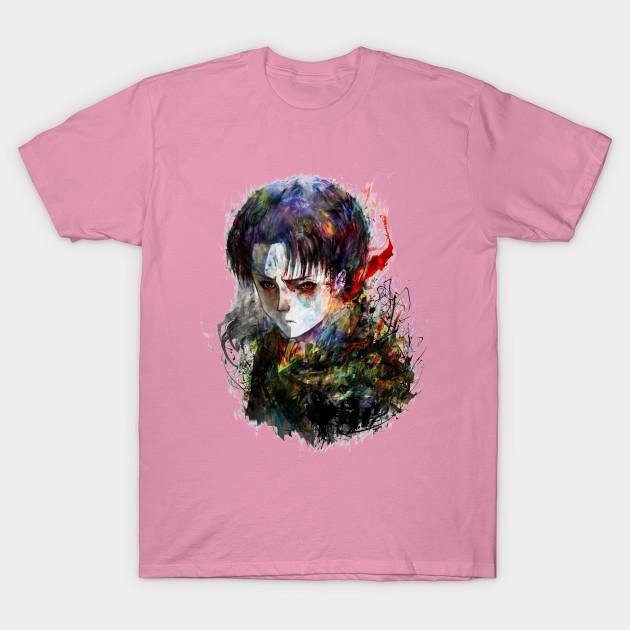 T Shirt Women Attack On Titan. Levi Harajuku Print Kawaii Tshirt Summer Short Sleeve Female T-Shirt Top Tee