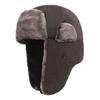 Wind and Snow Cap Men's Lei Feng Cap Winter Hat Thickened Velvet Ear Protection Cap Cycling Windproof Cap Male Hat