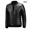 Прочный модный Kj осень-зима мужской пуховик толстая теплая кожаная повседневная тонкая куртка на молнии парки замечательные