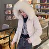 Winter Jacket New Women Parka Fur Collar Removable Casual Female Cotton Down Jacket High Quality Short Ladies Puffer Coat