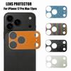 Блестящая Защитная Крышка Линзы Камеры с Полным Покрытием Anti Scratch HD для iPhone 17 Pro / 17 Pro Max