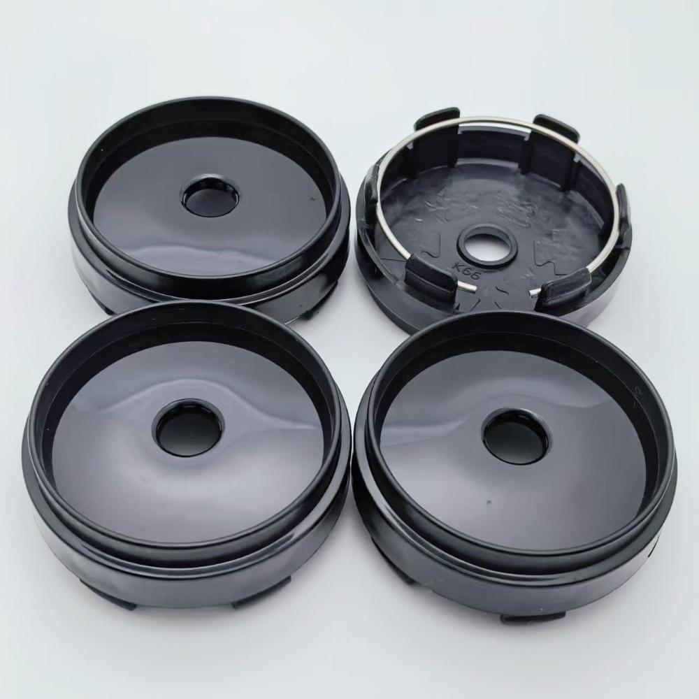 ASZ1 4pcs 66mm (62mm I.D) Blank No Emblem Car Wheel Center Caps Styling Accessories for RAYS TE37 Rim Hubcap Wheels Hub Cover Replace