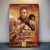 Металлическая плакат-вывеска Mad Max: Дорога ярости, 20x30 см, алюминий