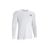 Letter Print Crew Neck Training Long Sleeve T-Shirt Men Tops White 1329585-100