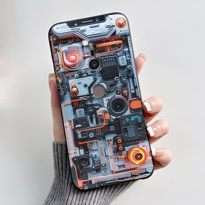 Модный черный чехол с принтом кролика для молочного чая для Sony Xperia XZ2/SO-03K Черный чехол для Sony Xperia XZ3/SO-01L Мягкий чехол с защитой от царапин