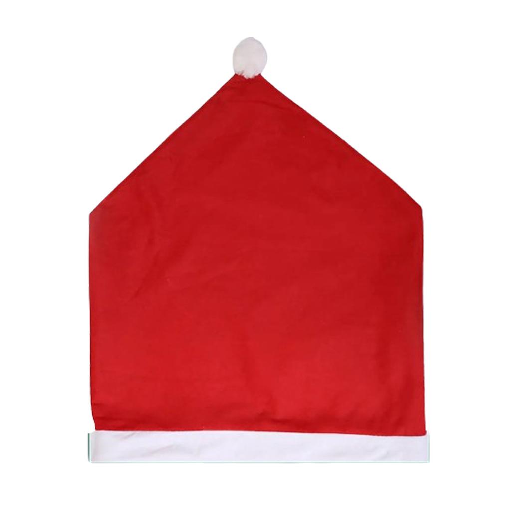 1pc-Christmas Non-Woven Chair Covers Cartoon Santa Snowman Stool Covers Holiday Party Decorations Dining Room Home Decor Props