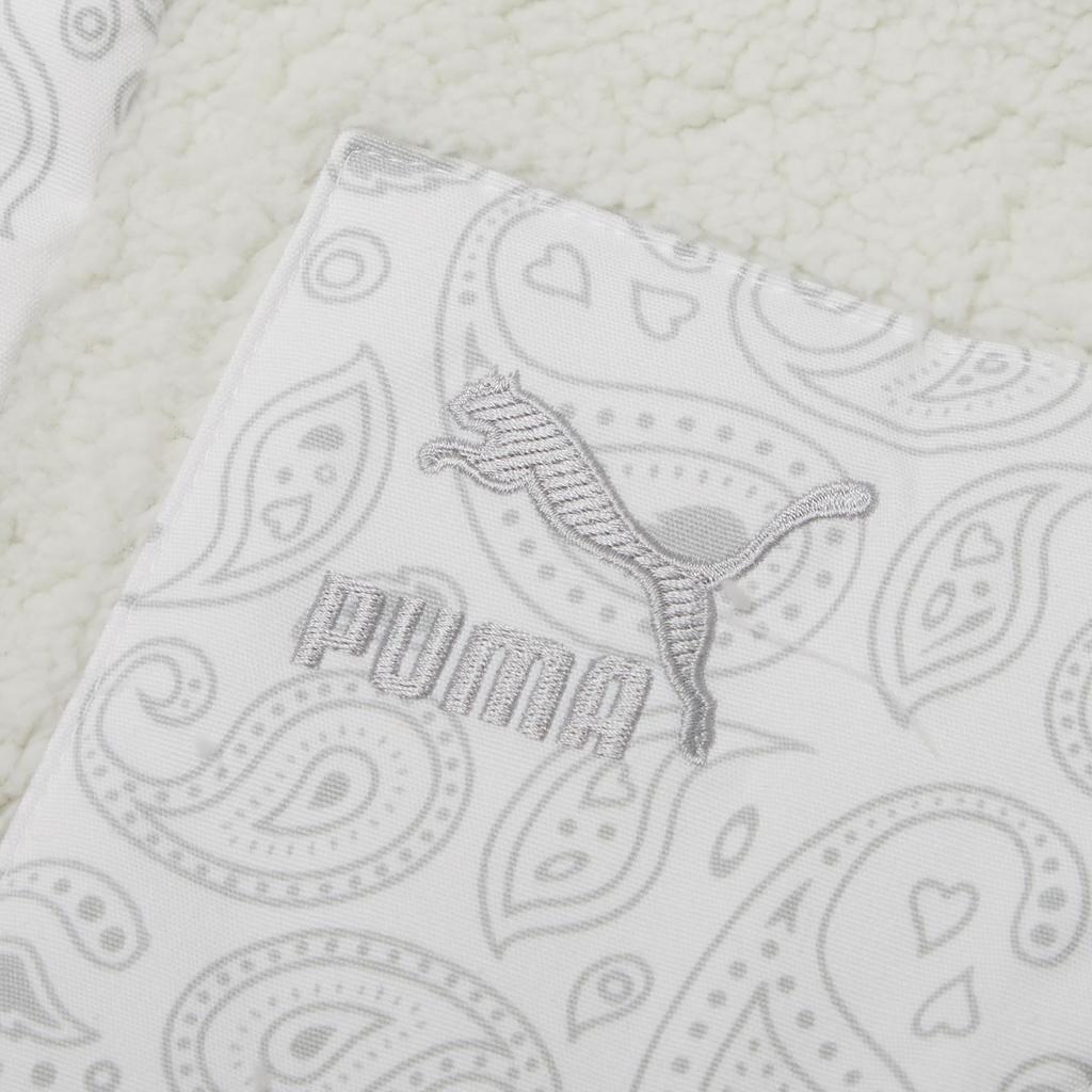 Puma Спортивная ветровка с логотипом серии «Цветной блок», ретро-куртка, унисекс, куртка, цвет «белый» 534984-05