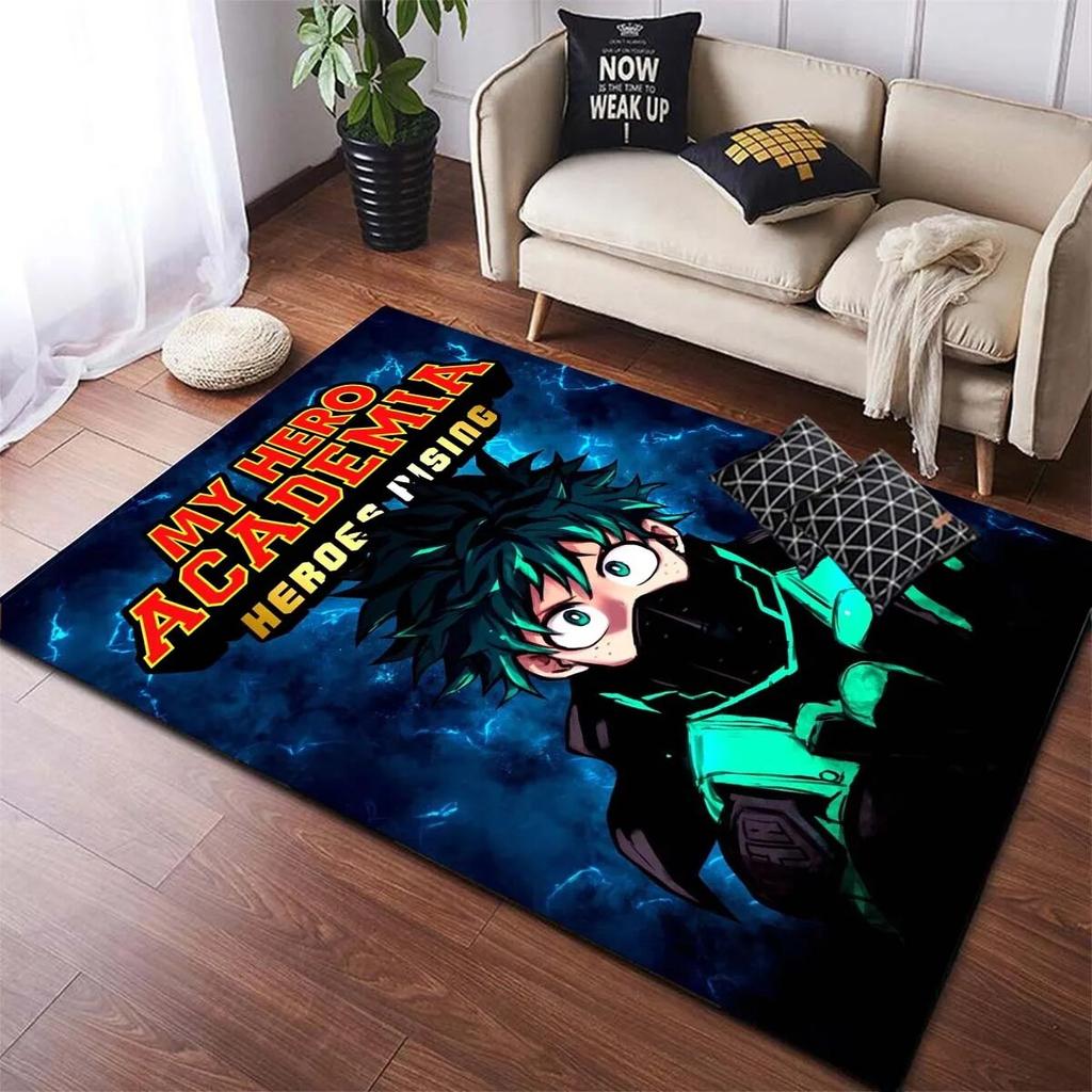 Японский аниме мультфильм My Hero Academia большой коврик для гостиной спальни общежития коврики коврики