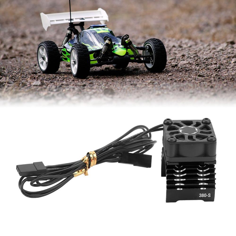 Aluminum Alloy RC Motor Cooling Fan Heatsink 8.4V RC Radiator Fan  RC Motor