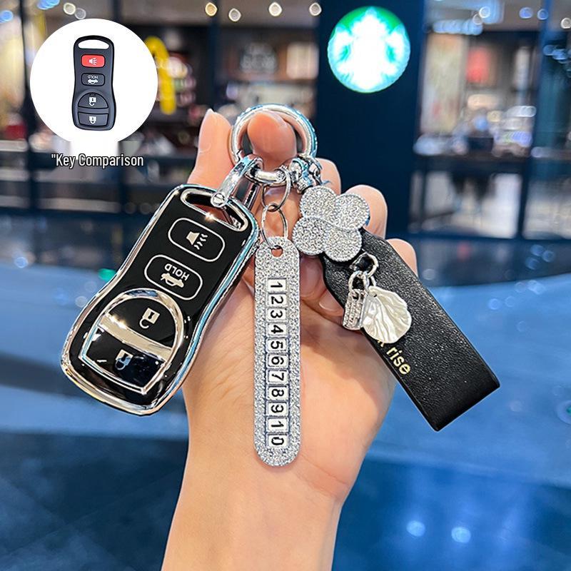 Корпус выкидного ключа для Nissan Classic Sylphy, New Livina D50, Venucia R30, NV200