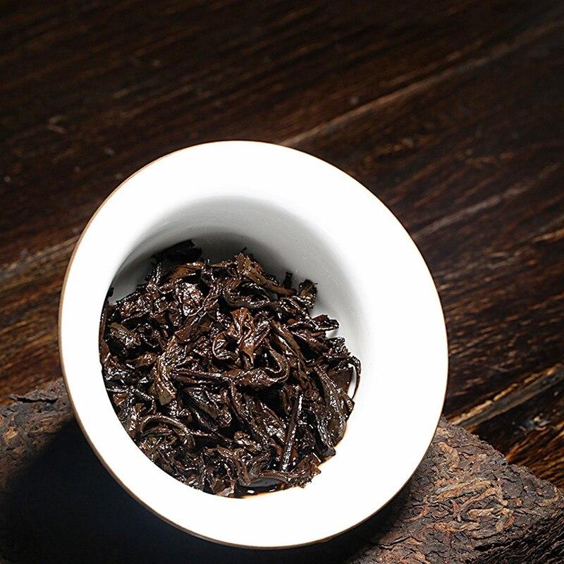 2018 Ripe Puerh Tea Menghai Age-fermented Compressed Shu Puerh Tea 1000g