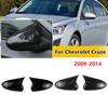 Для Chevrolet Cruze 2009 2010 2011 2012 2013 2014 Автомобильное Зеркало Заднего Вида Боковое Зеркало Крышка Колпачок Крыла Внешний Корпус Двери Ободок ABS