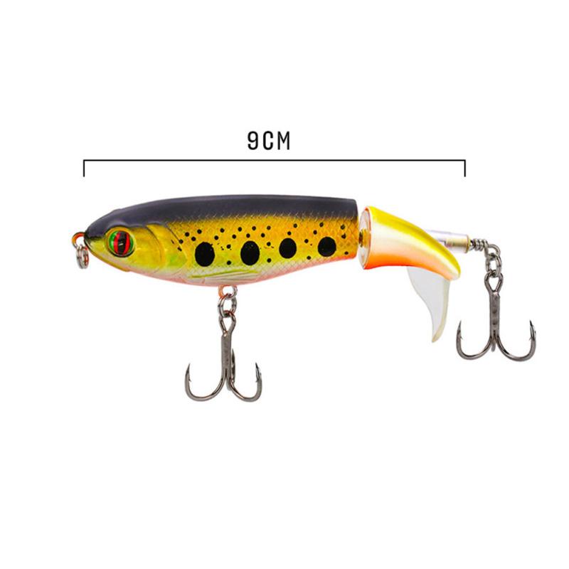 17G/9CM Fishing Lure Floating Simulation Hard Bait with Blood Hook