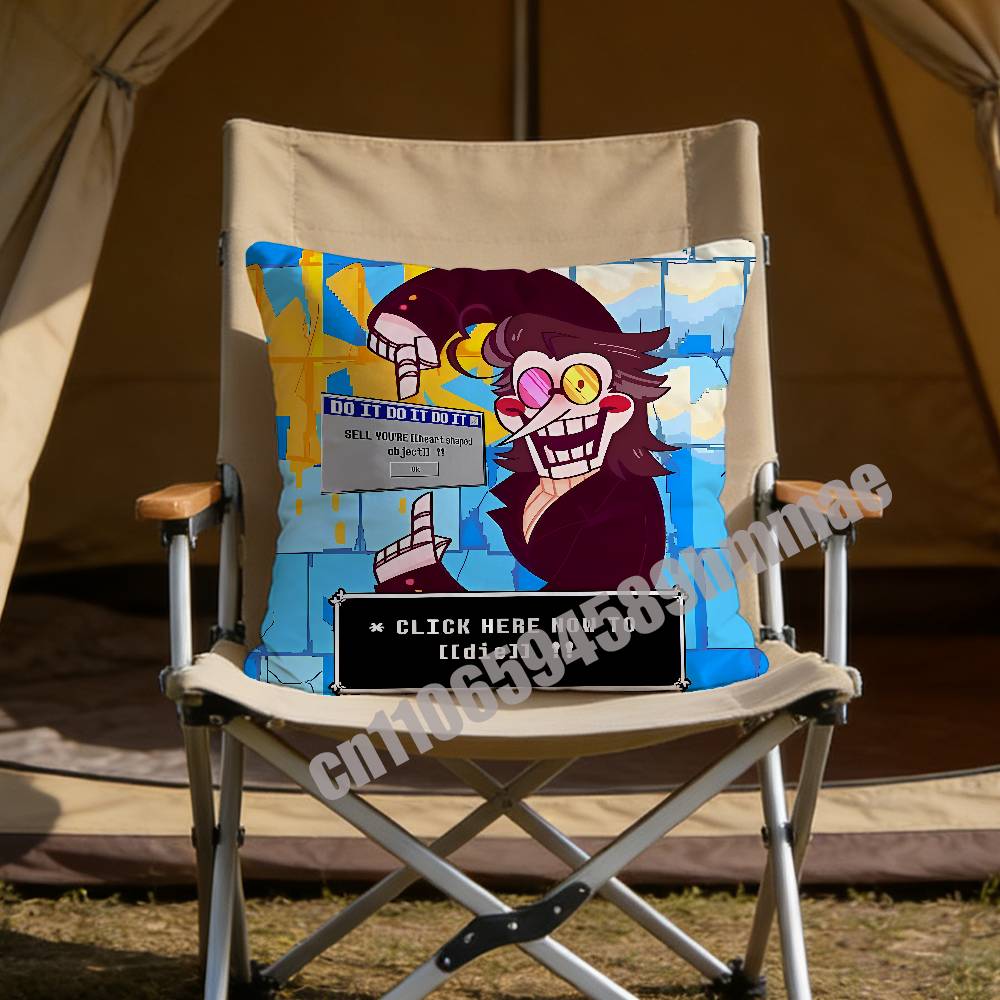 For Sham 45X45Cm Decoration Square Bed Spamton Will Buy Your Soul For Free Throw Pillow Case Pillowcase Pad Cover