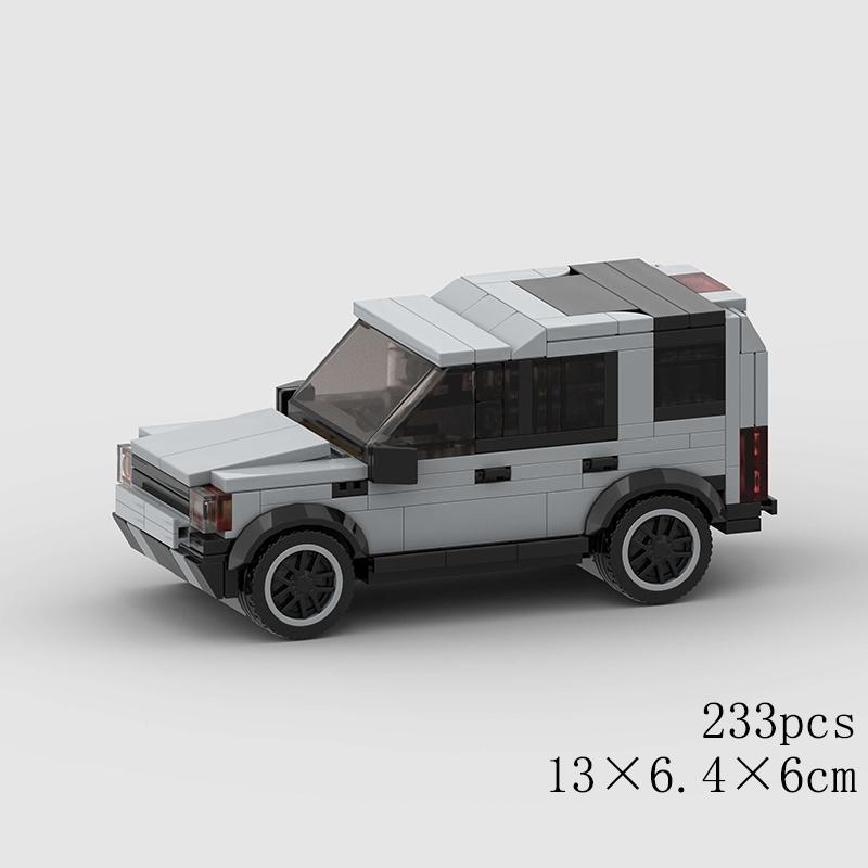 MOC Внедорожник Супер Гонки Внедорожник Модель Транспортного Средства Строительные Блоки Скорость Ралли Спорт Гонки Кирпичики Рождественский Подарок Город Техническая Игрушка
