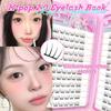 24 Rows 8-13mm Length False Eyelashes Easy to Wear DIY Lash Extension Kit  Makeup Enhancement