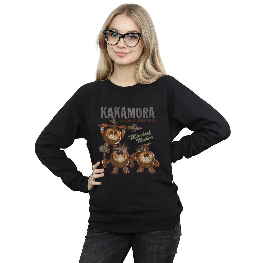Disney Womens/Ladies Moana Kakamora Mischief Maker Sweatshirt