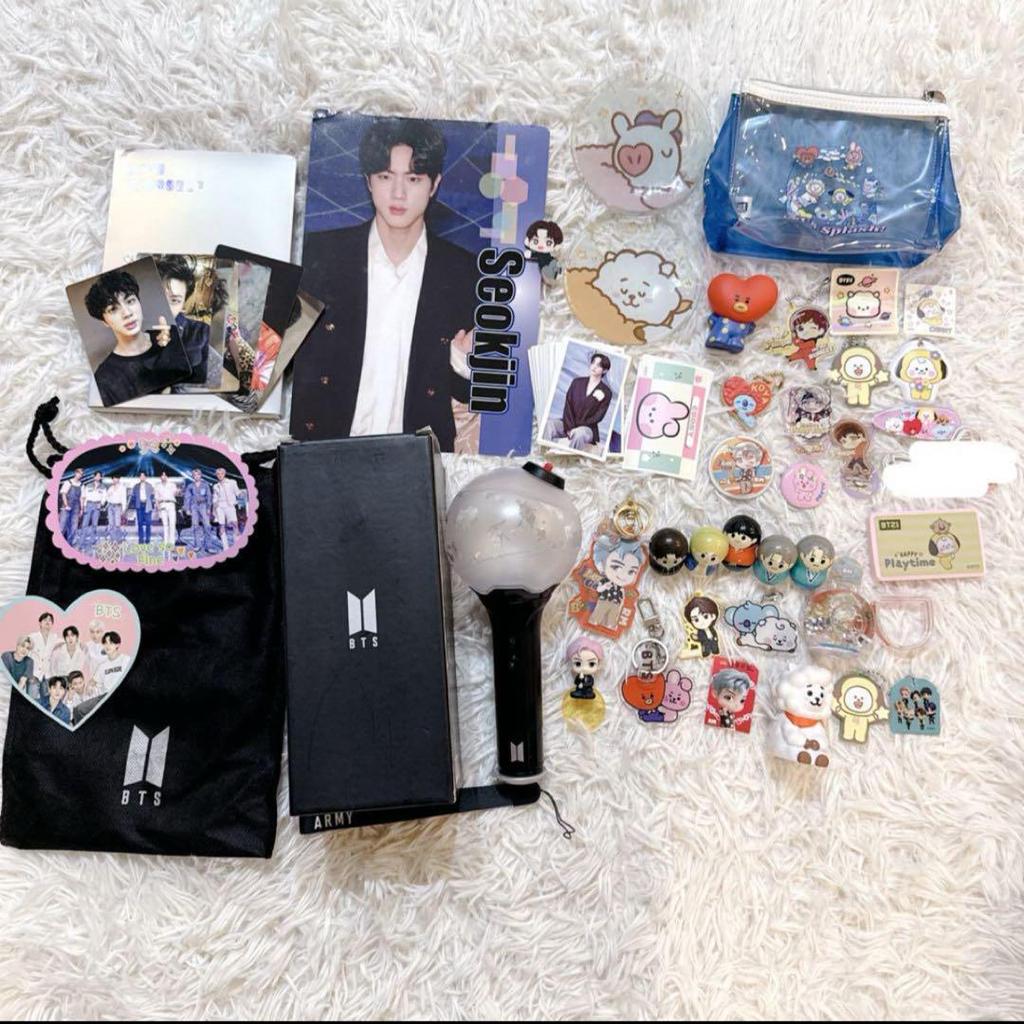 [USED] BTS Merchandise Bundle: Lightsticks, Trading Cards, Mascots, Bangtan Boys, BT21