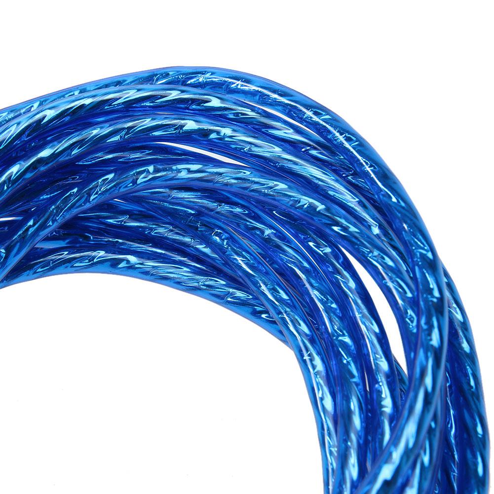 Car Audio Amplifier Cable 2 RCA to 2 RCA Plug Car Modified Audio Cable Automotive Electronics Accessories