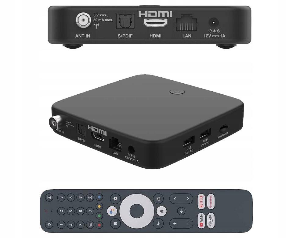 Strong SRT 420 DVB-T2 Android TV Smart 4K Wi-Fi Media Player