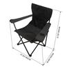 STEELMIGHT Outdoor Chair, Foldable, with Backrest Pad, Lightweight, Compact Chair, Load Capacity 180kg, Storage Bag Included, Convenient to Carry,