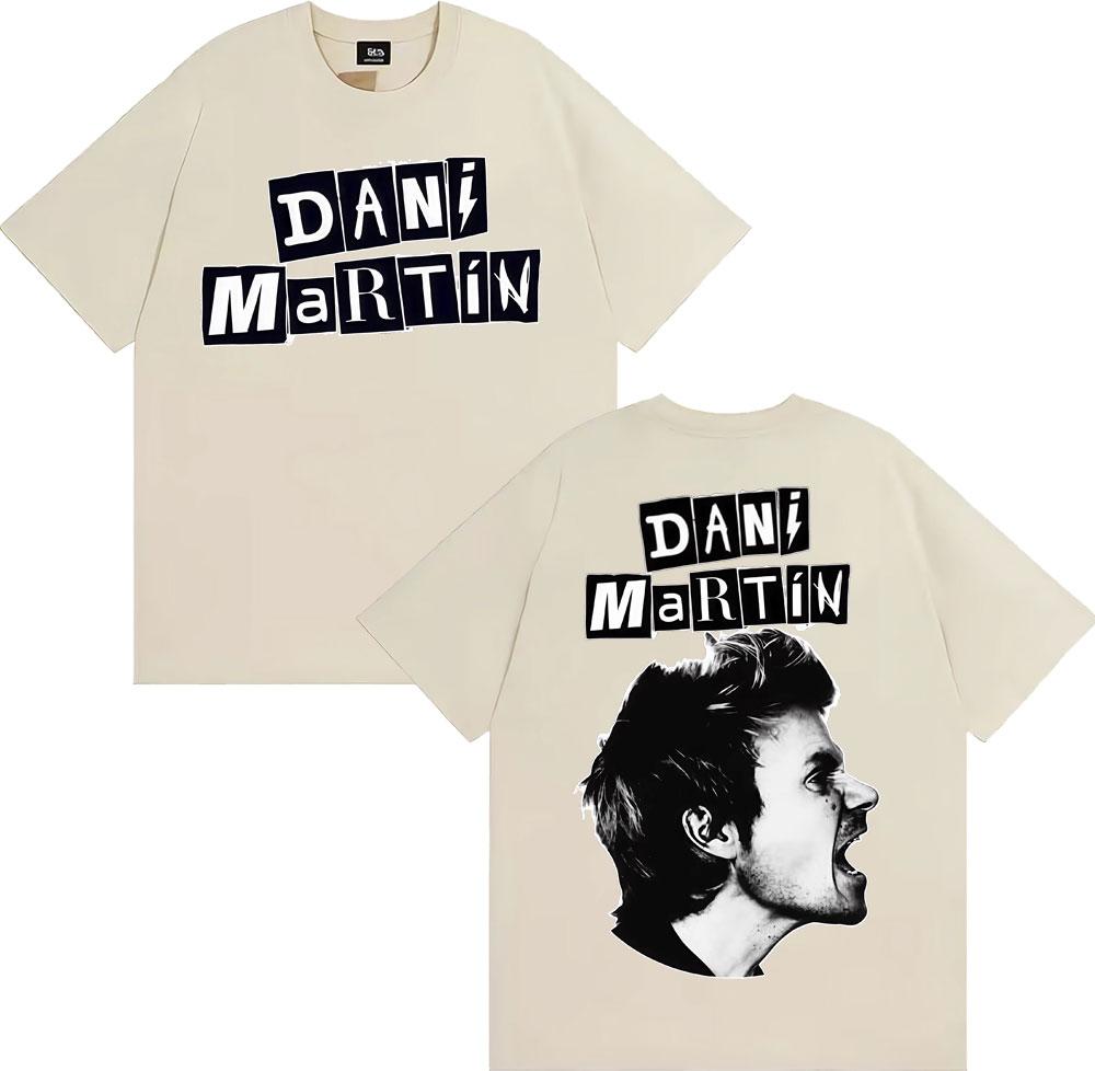Dani Martin Giro 2026 Merch Tshirt for Men Women Fashionable Casual Highquality Style Hiphop Clothing Casual Tshirt