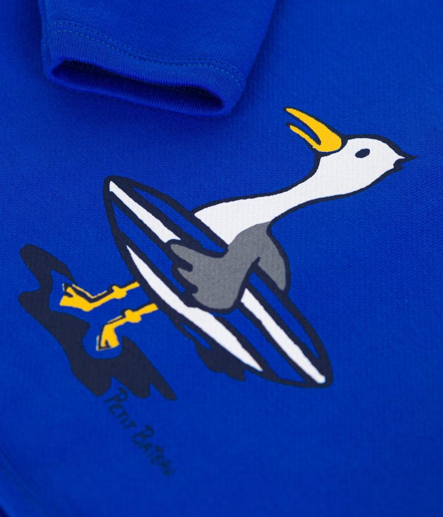 Petit Bateau Sweatshirt Pullover A0COM Blue 18 Months 81cm