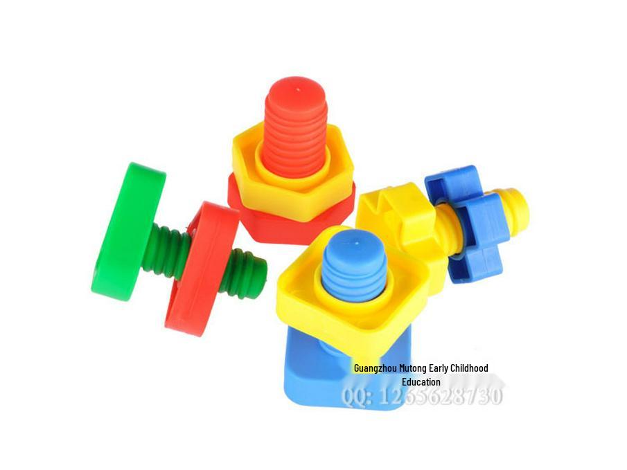 Развивающая игрушка для малышей «Сопоставление винтов и болтов» (1-3 года) - Настольные сборочные блоки и обучающее пособие