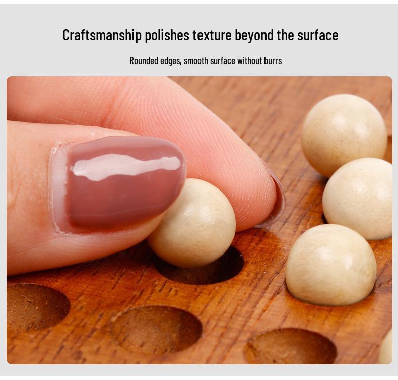 Деревянная детская классическая головоломка «Алмазные шахматы» для раннего развития