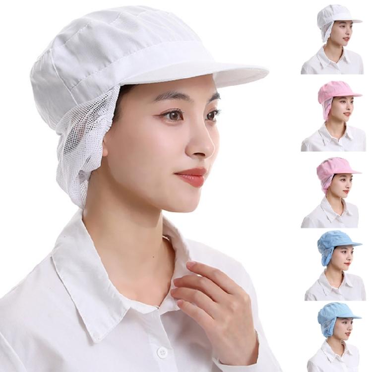 Дышащая шапочка для приготовления пищи с коротким козырьком, сетчатая кепка для парикмахерских и уборки, легкая, универсальная