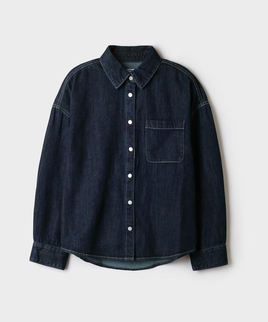 Женская джинсовая куртка-рубашка SPAO_Spjeg49G03