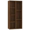 VidaXL Armoire à livres Chêne marron 50x25x106 cm 815446