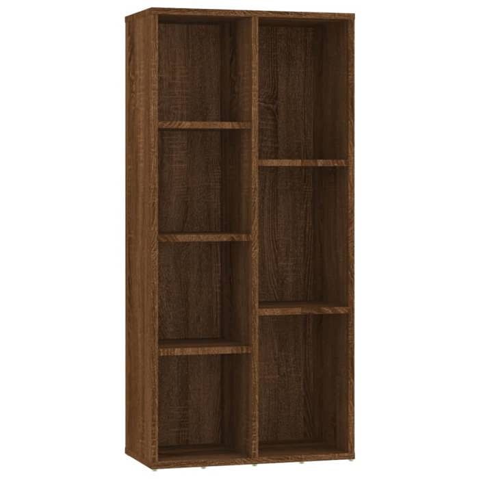VidaXL Armoire à livres Chêne marron 50x25x106 cm 815446