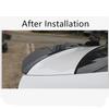 Glossy Black Adjustable Car Rear Trunk Spoiler Lip Roof Tail Wing For Car Sedan