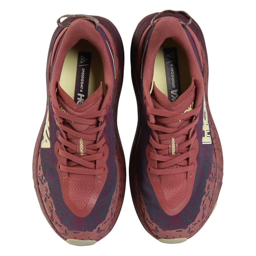 HOKA Speedgoat 6 Кирпичный Кроссовки для трейлраннинга, Обувь, 1147811-RLCK (Кирпичный/23.5/Женский)