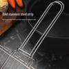 Stainless Steel Square BBQ Grilling Basket Clip
