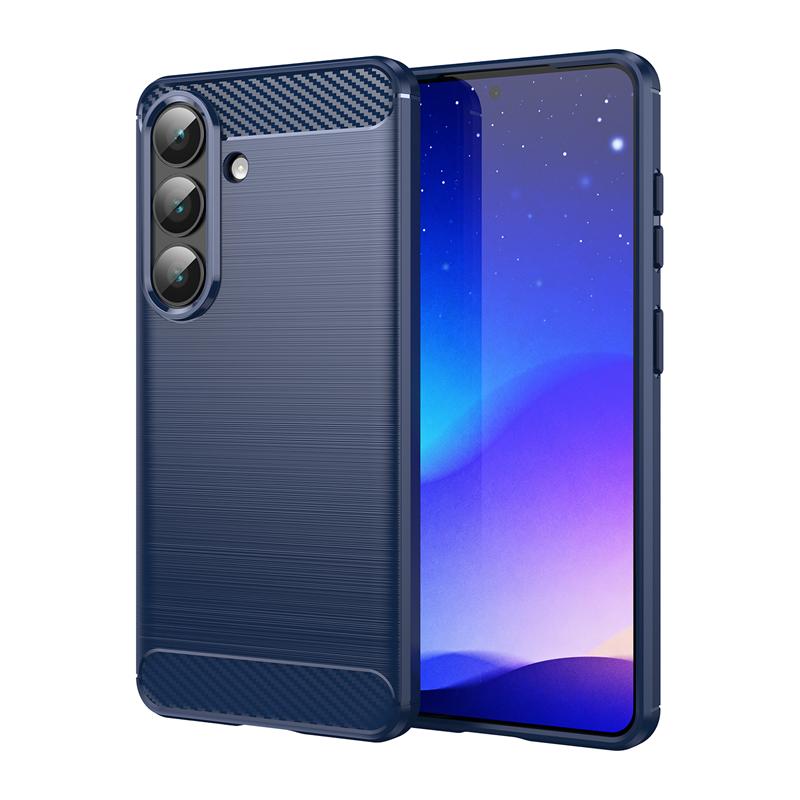 For Cover Samsung Galaxy S26 Case For Samsung S26 Pro S26Ultra S26Plus Soft Silicone Carbon Fiber Back Case For Samsung S26 Case