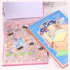 Cartoon Miniature Scene Collection PET Tent Sticker Decoration New Landscape Sticker Book  Kids