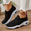 Shoes Women's 2025 New Women's Shoes Soft-soled Air Cushion Shoes Breathable Casual Sports Shoes Women