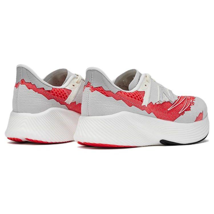 Stone Island X Tokyo Design Studio X New Balance FuelCell RC Elite V2 Energy Red Unisex Sneakers Grey Rain-Cloud MSRCELST
