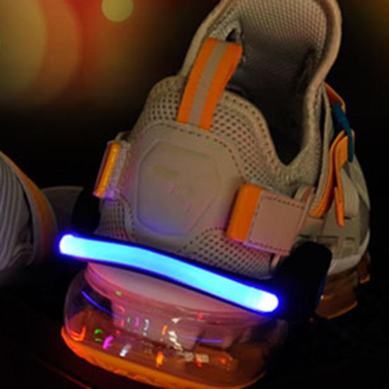 Shoe Clip Lamp Multiple Lighting Modes Super Bright Compact Size Simple Installation Night Running Shoe Safety Light