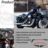 XTPTFABS Красный Комплект проводов зажигания 8 мм для Harley Davidson Sportster XL 883 1200 2007-2017