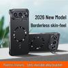 Ультратонкий магнитный чехол для телефона HONOR 500/500Pro с новым дизайном без рамки и металлической отделкой