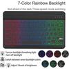 Чехол-клавиатура Samsung Tab S10 Lite с Bluetooth и RGB-подсветкой, со съемной клавиатурой для S11/S9 FE