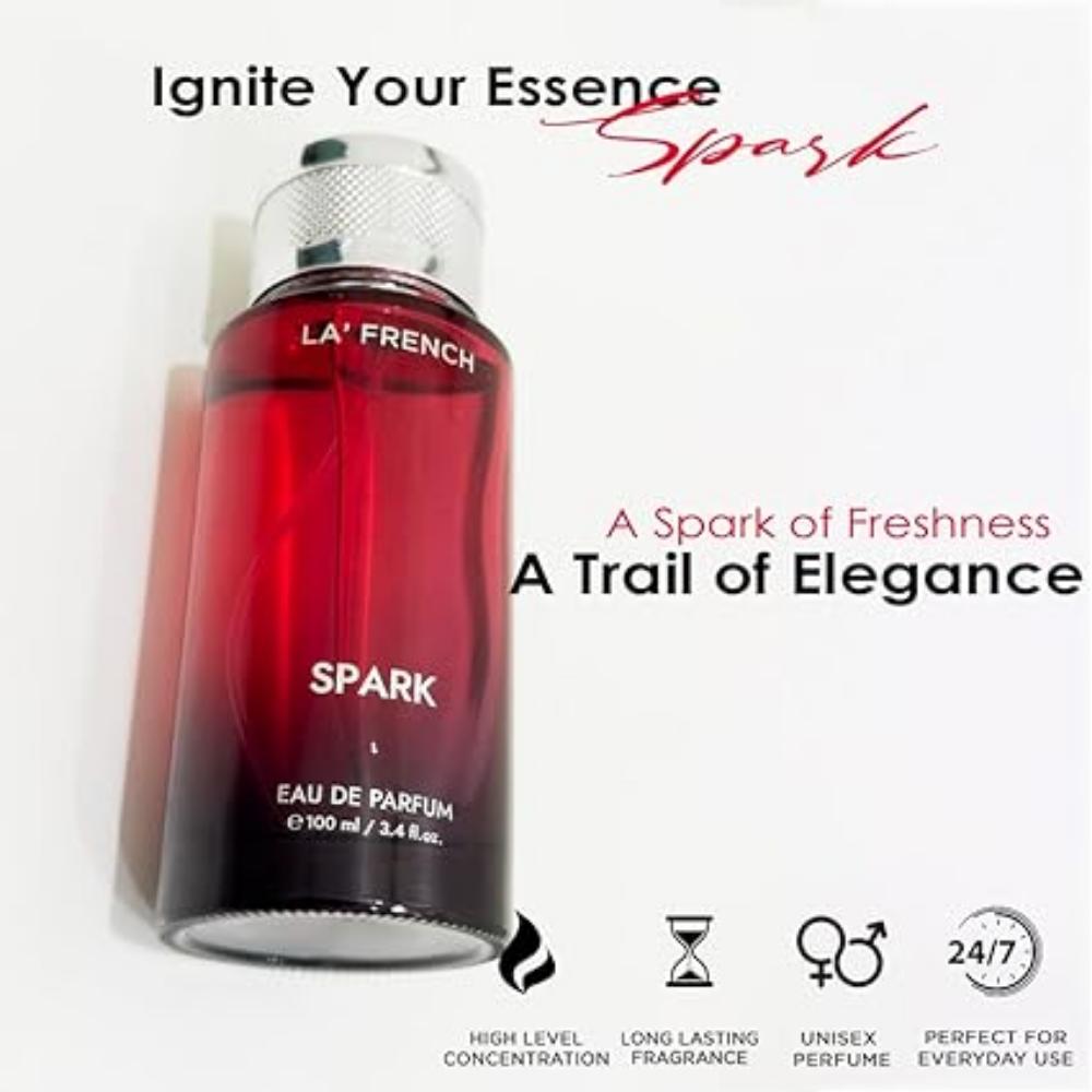 Spark Eau De Parfum – 100 мл | Стойкие духи для мужчин и женщин | Смелый аромат унисекс | Идеально подходит для всех случаев | Премиальные духи
